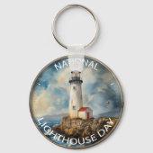 Porte-clés Symbole national du jour du phare (Recto)