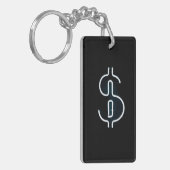 Porte-clés Symbole néon dollar (Devant gauche)