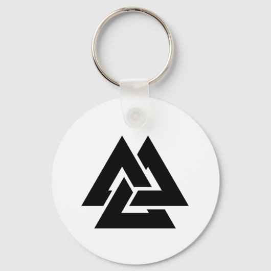 Porte-clés Symbole noix de caille triquetra (Recto)