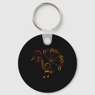Porte-clés Symbole note de musique Turquie Maître de musique 