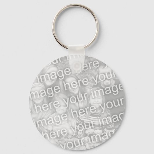 Porte-clés Symbole nucléaire radioactif noir et jaune nuage (Verso)