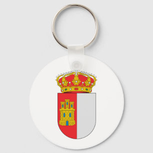 Porte-clés Symbole officiel Castile-La Mancha Espagne Armoiri