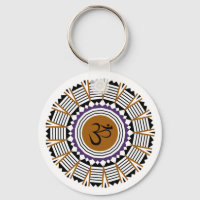 Symbole Om de Yoga de Mandala spirituel Conception