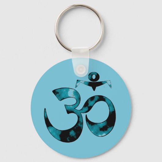 Porte-clés Symbole Om - Porte - clé de Yoga (Recto)