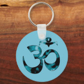 Porte-clés Symbole Om - Porte - clé de Yoga (Recto)