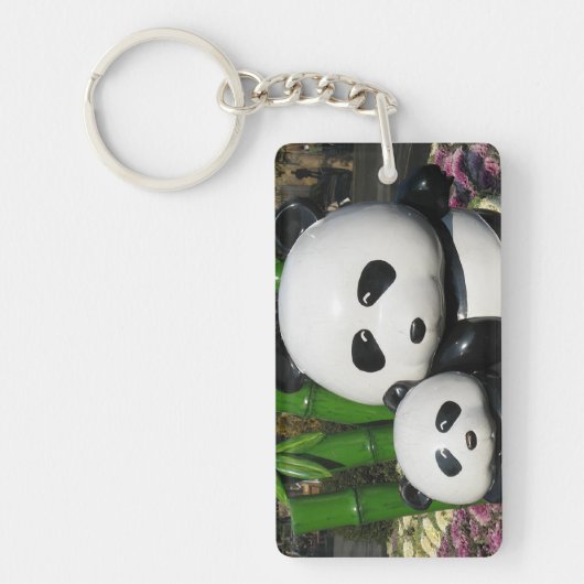 Porte-clés SYMBOLE Panda DU Zoo D'Ueno (Devant)
