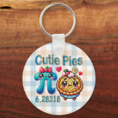 Porte-clés Symbole Pi mignon et pie Pie Pie Pie (Recto)