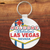Porte-clés SYMBOLE RÉtro DE Las Vegas (Recto)