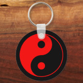 Porte-clés SYMBOLE ROUGE YIN Yang Porte - clé (Recto)