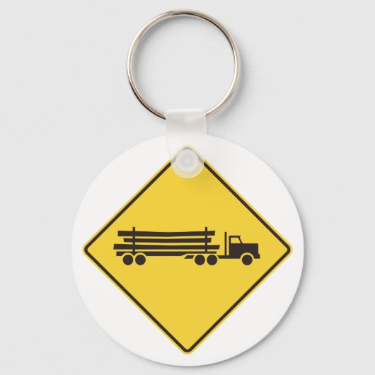 Porte-clés SYMBOLE ROUTIER DES Camions D'EXPLOITATION (Recto)