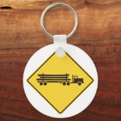 Porte-clés SYMBOLE ROUTIER DES Camions D'EXPLOITATION (Recto)