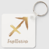 Porte-clés Symbole Sagittaire d'or vendu rext (Dos)