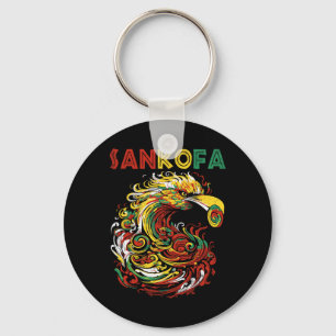 Porte-clés Symbole Sankofa JunetDix Ghana Sankofa Adinkra