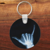 Porte-clés SYMBOLE Shaka X-Ray (Perdre la main) (Recto)