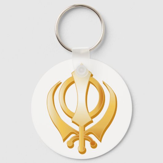 Porte-clés Symbole sikh (Recto)