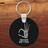 Porte-clés Symbole Skeleton Halloween M (Recto)
