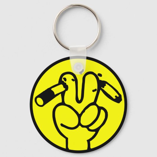 Porte-clés Symbole thaïlandais ⚠ anti-tabac ⚠ (Recto)