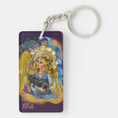 Porte-clés Symbole Virgo Zodiac (Dos)