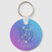 Porte-clés Symbole Virgo Zodiac Star Horoscope Constellation (Recto)