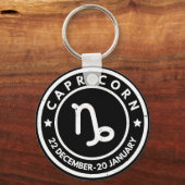 Porte-clés SYMBOLE Zodiaque Capricorne (Recto)