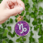 Porte-clés SYMBOLE Zodiaque Capricorne Camouflage numérique r (Main)