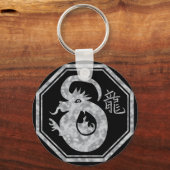 Porte-clés SYMBOLE Zodiaque Chinois (Recto)