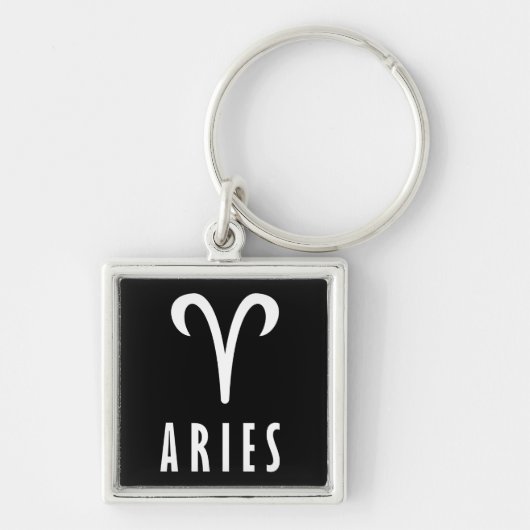 Porte-clés Symbole zodiaque d'Aries (Devant)