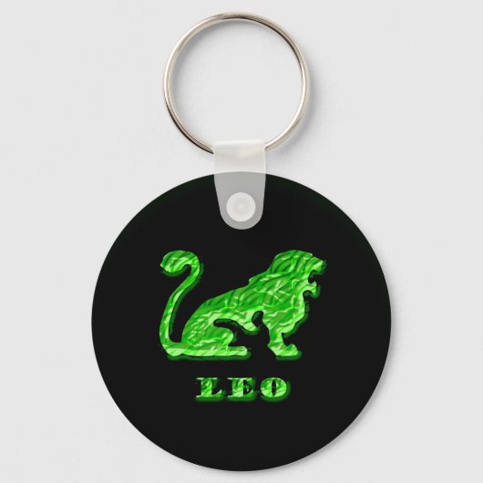 Porte-clés SYMBOLE Zodiaque Léo (Recto)