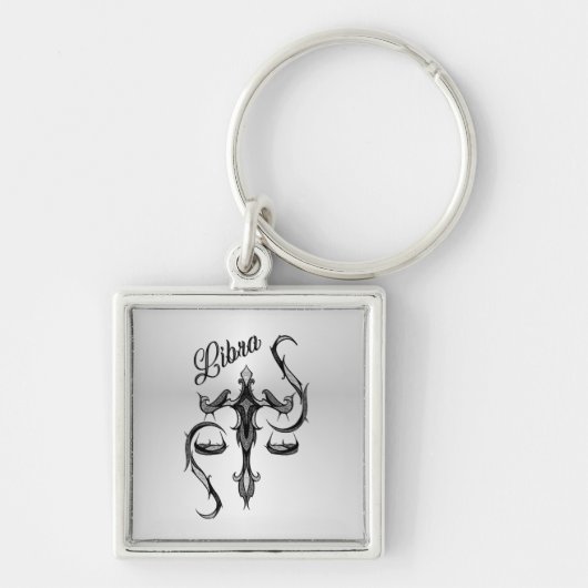 Porte-clés SYMBOLE Zodiaque Libra (Devant)