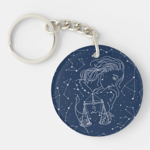Porte-clés SYMBOLE Zodiaque Libra