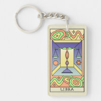 SYMBOLE Zodiaque Libra Art Abstrait Vintage