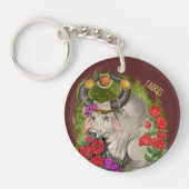 Porte-clés SYMBOLE Zodiaque Taurus (Devant)