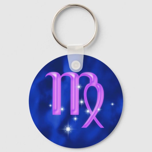 Porte-clés Symbole zodiaque Virgo (Recto)