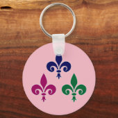 Porte-clés Symboles de fleur de lis (Recto)