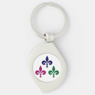 Porte-clés Symboles de fleur de lis