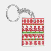 Porte-clés Symboles de Noël (Devant gauche)
