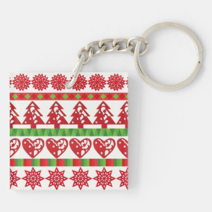 Porte-clés Symboles de Noël