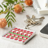 Porte-clés Symboles de Noël (Côté)