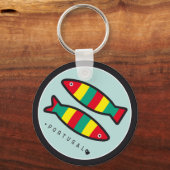 Porte-clés Symboles du Portugal - Sardines (Recto)