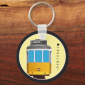 Porte-clés Symboles du Portugal - Tramway de Lisbonne (Recto)
