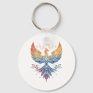 Porte-clés Symboles Spirituels Et Géométrie Sacrée, Un Coloré