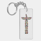 Porte-clés Symbolisme des Thunderbird Haida Nation autochtone (Devant gauche)