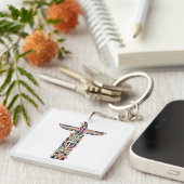 Porte-clés Symbolisme des Thunderbird Haida Nation autochtone (Devant Droit)