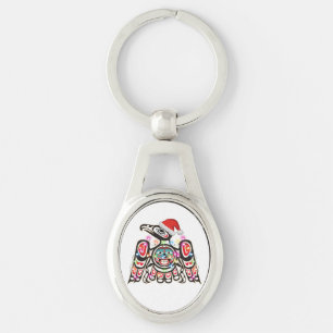 Porte-clés Symbolisme Thunderbird Haida Orament Cibler Christ