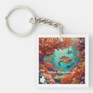 Porte-clés "Symphonie corallienne"