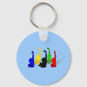 Porte-clés Synchronised swimming Synchronised swimmers