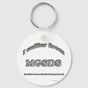 Porte-clés Syndrome berger allemand - Porte - clé