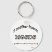 Porte-clés Syndrome berger allemand - Porte - clé (Verso)