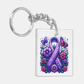 Porte-clés Syndrome d'activation des cellules mâchées MCAS Wa (Devant gauche)