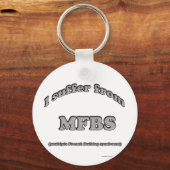 Porte-clés Syndrome de Bulldog en France - Porte - clé (Verso)